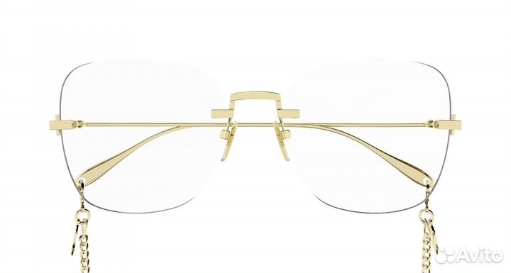 Oчки Gucci GG1150O 001 gold 59мм