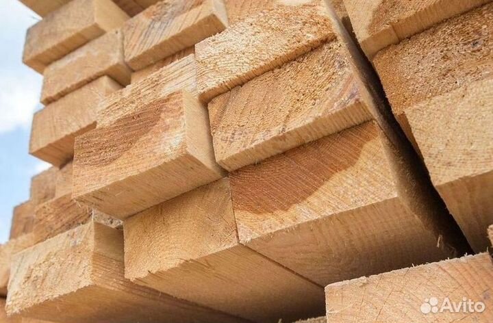 Брус обрезной хвоя