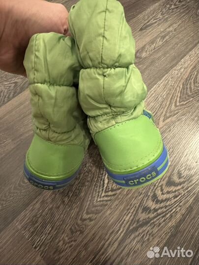 Дутики демисезонные Crocs c12