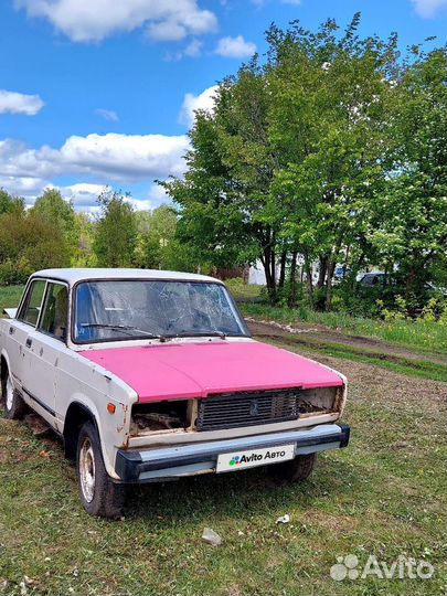 ВАЗ 2105 1.2 МТ, 1989, битый, 200 000 км