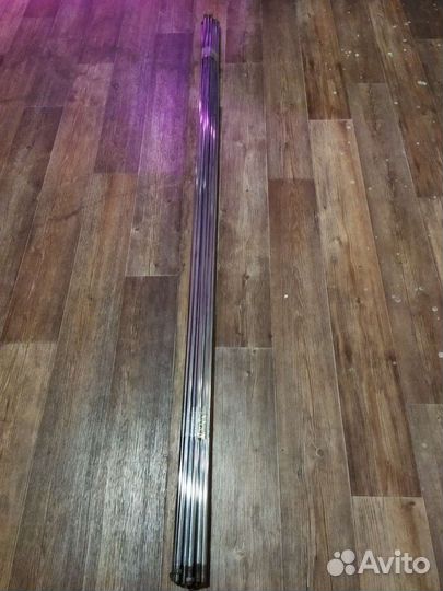 Трубка металлическая хромированная декоративная