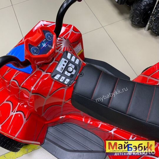 Электромобиль квадроцикл Т555тт красный паук новый