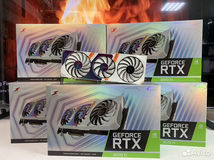 Видеокарты igame geforce RTX 3070 Ti 8Gb
