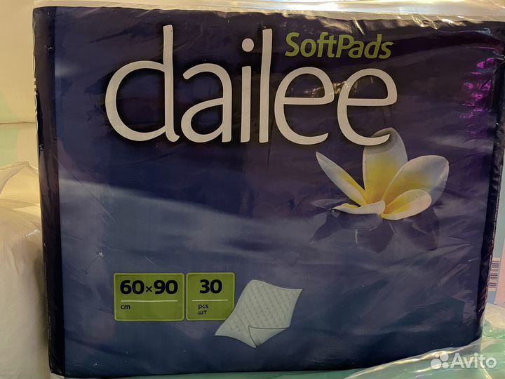 Пеленки одноразовые 60х90