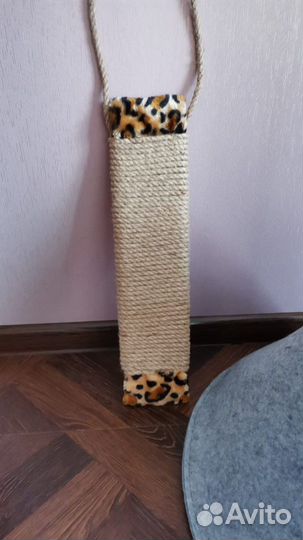 Домик для кошки с когтеточкой