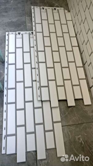 Панель фасадная Docke Flemish белый