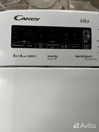 Стиральная машина с вертикальной загрузкой Канди
