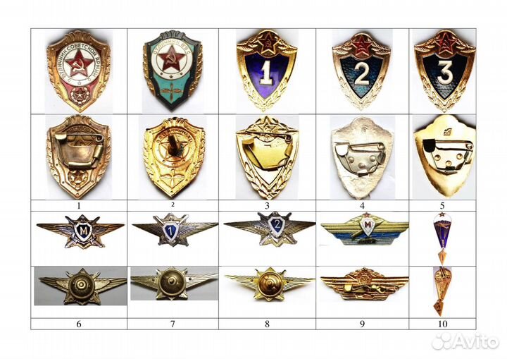 Нагрудные знаки классных специалистов и другие