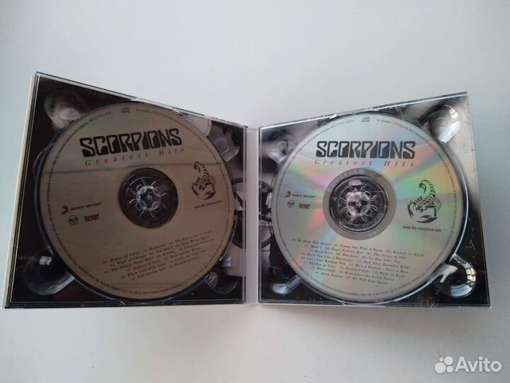 Музыка на CD. Двухдисковое издание. Scorpions