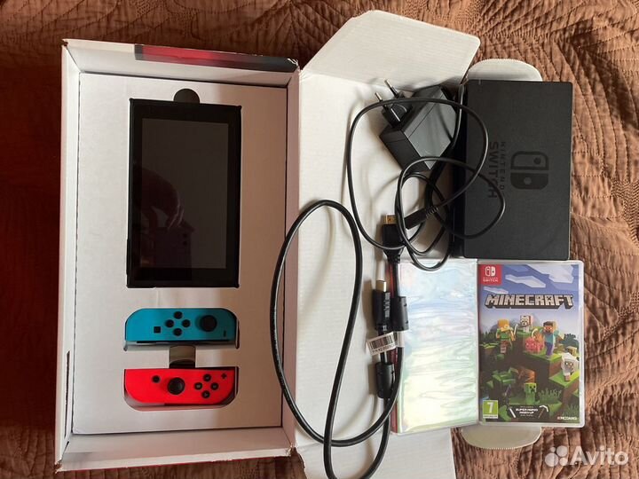 Портативная игровая приставка nintendo switch