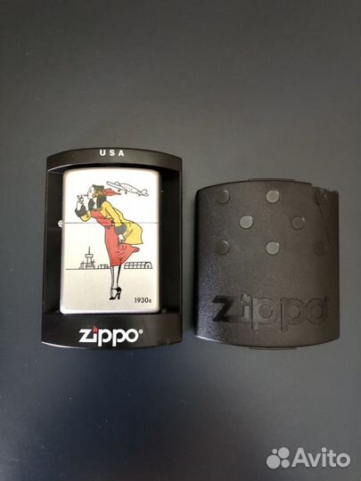 Зажигалка zippo windy girl