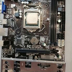 Материнская плата gigabyte GA-H81M-S1 (1150)