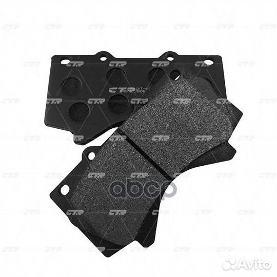 CKT-61 Колодки тормозные дисковые перед G