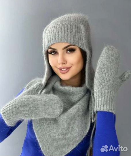 Шапка (комплект 3в1)