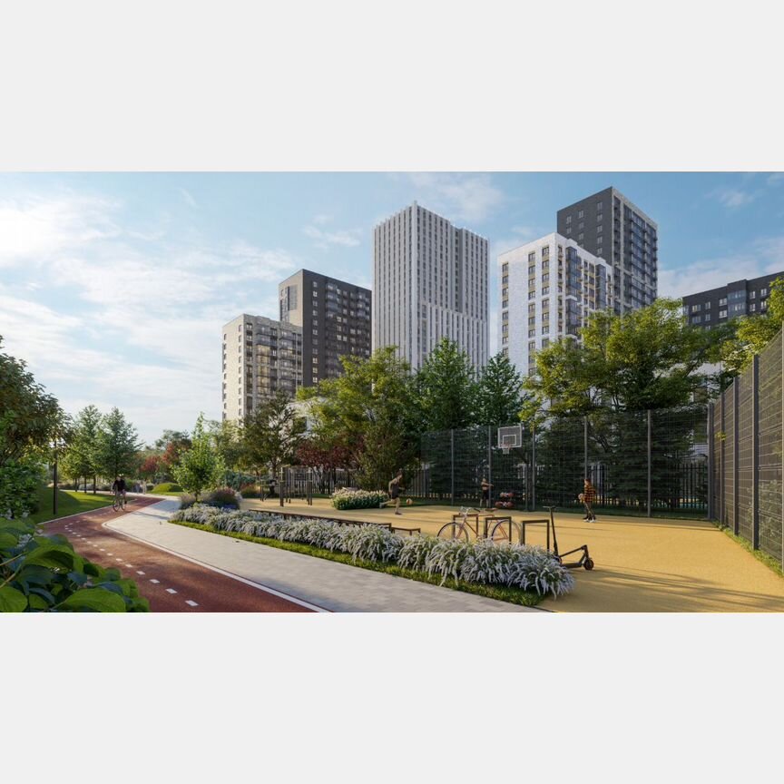 2-к. квартира, 89,3 м², 2/15 эт.