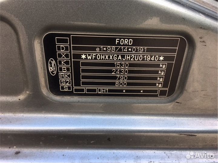 Разбор на запчасти Ford Fiesta