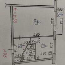 1-к. квартира, 32,5 м², 3/5 эт.