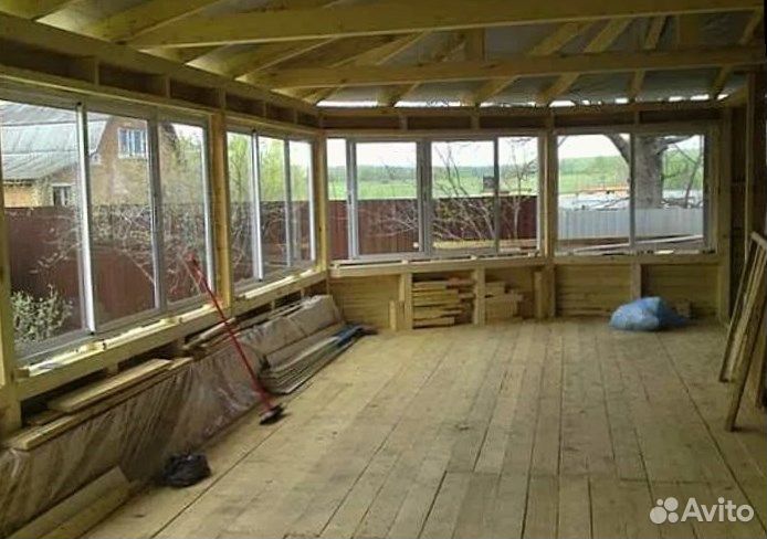 Большие окна пвх для террасы веранды