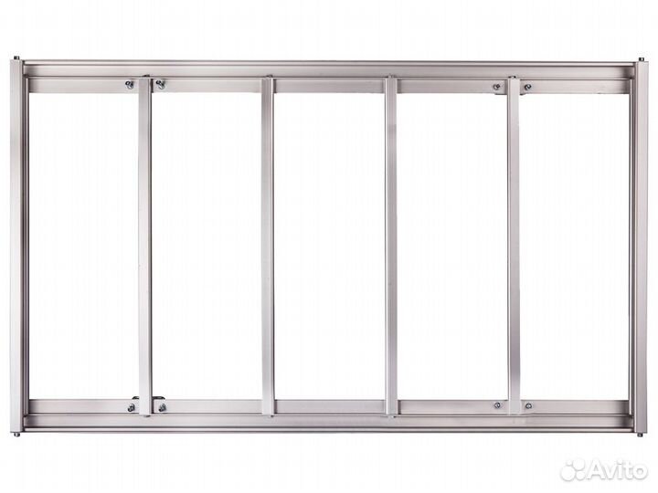 Корзина багажная Атлант 8964 1000х900 мм алюмин