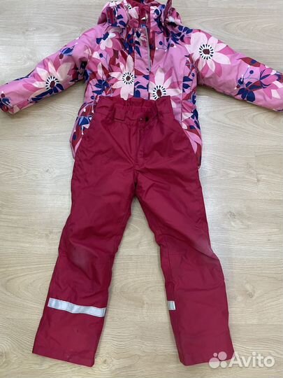 Костюм зимний для девочки 128 lassie