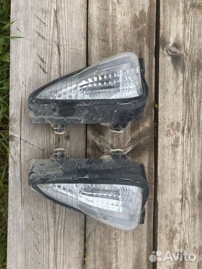 Поворотники в бампер для камри 55