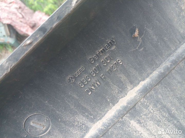 Бампер задний audi 80 b3