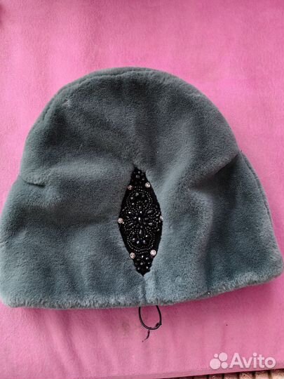 Шапка зимняя меховая женская