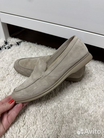 Лоферы женские натуральная кожа