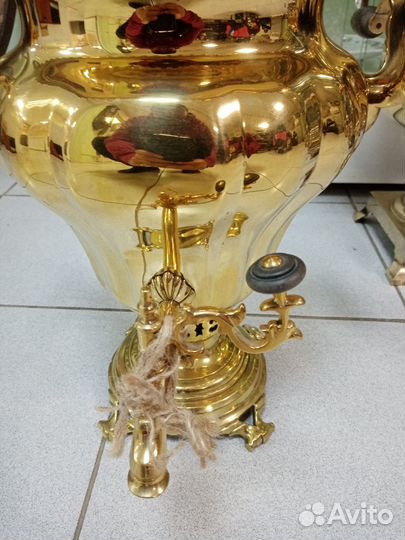 Самовар угольный груша царский