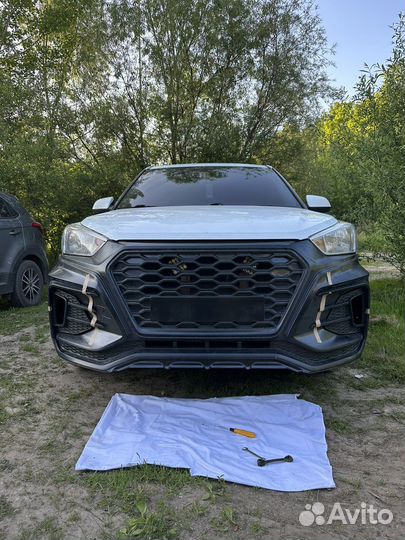 Бампер передний hyundai creta