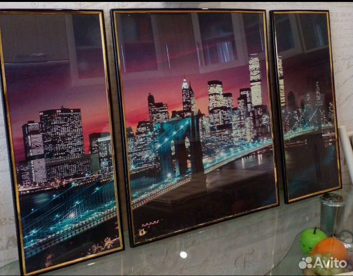 Постер триптих