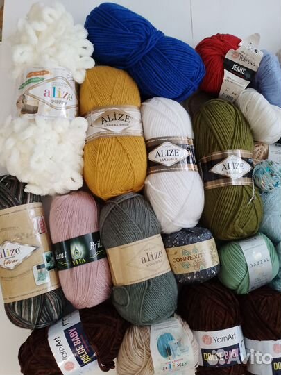 Пряжа пакетом