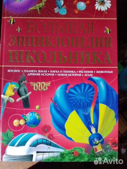 Книга большая энциклопедия школьника