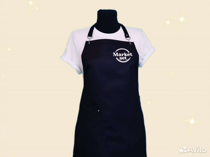 Фартук рабочий с логотипом