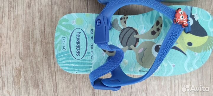 Шлепки Disney Havaianas детские