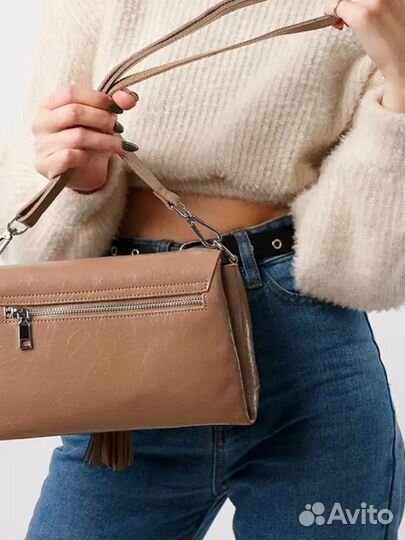 Новая сумка из натуральной кожи