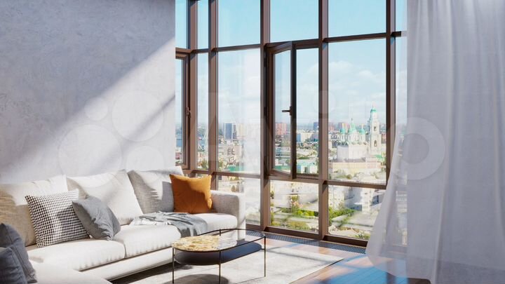 2-к. квартира, 69,4 м², 6/21 эт.