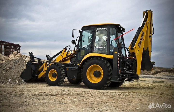 Стекло угловое левое для погрузчика Elaz Tarsus