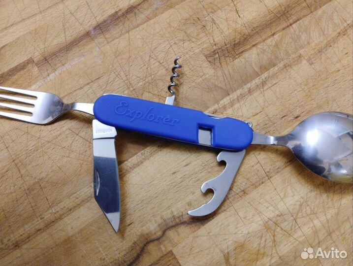 Походный набор столовых приборов 6 в 1