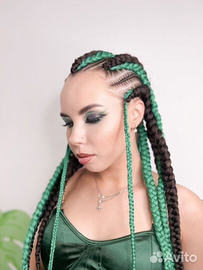 Брейды зизи афрокосы косички афрохвост афрокудри