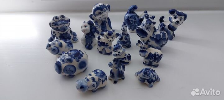 Гжель фигурки