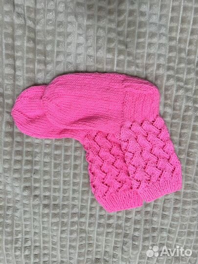 Вязанные носки женские