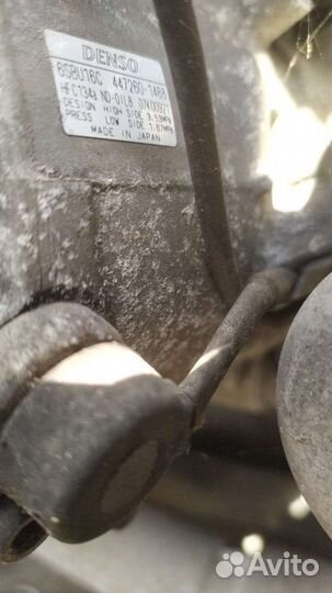 Компрессор кондиционера тойота марк х 120 Toyota M