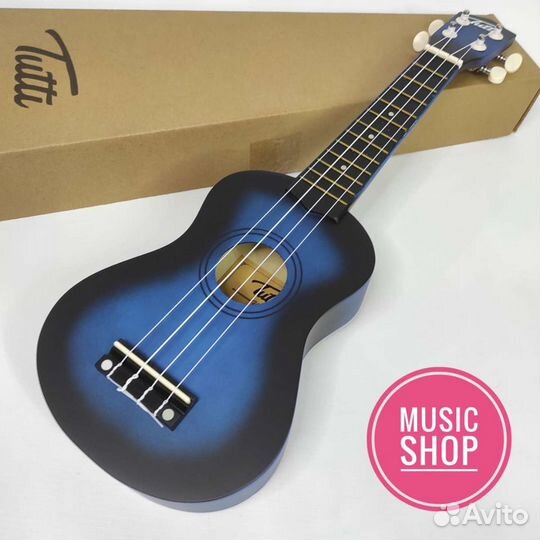 Укулеле сопрано гавайская гитара новая