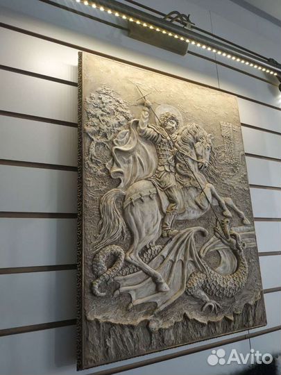 Барельеф, Георгий Победоносец, м