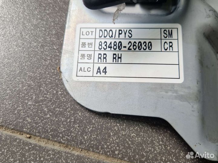 Hyundai Santa Fe Classic стеклоподъемник в сборе