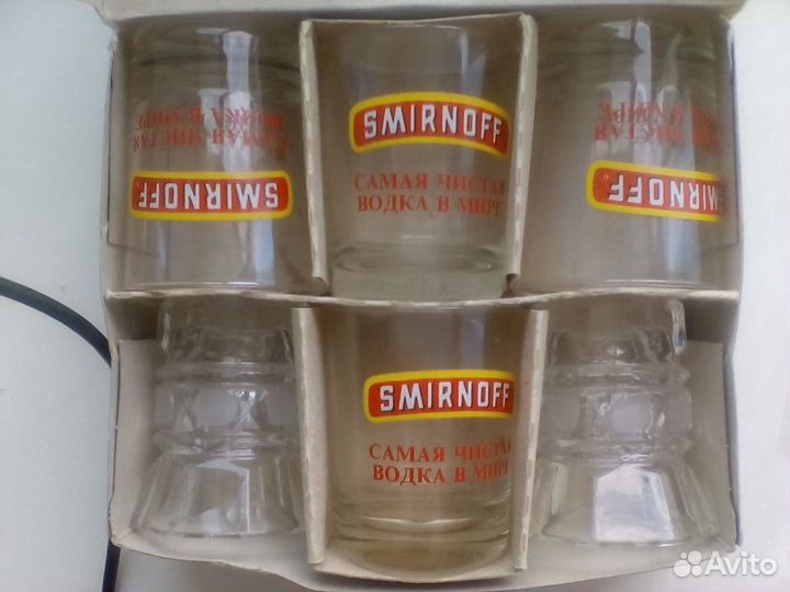 Продам рюмки Словения, бокалы новые Турция