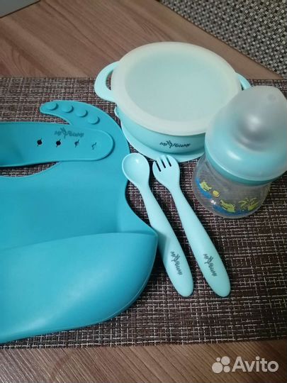 Детская посуда из силикона