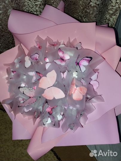 Букеты из бабочек