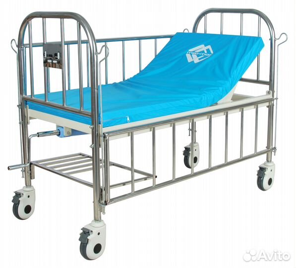 Кровать детская медицинская механическая F-45 mini